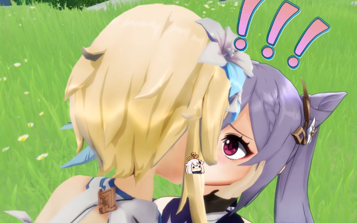 【原神/荧刻】捏着刻晴的脸93_哔哩哔哩_bilibili