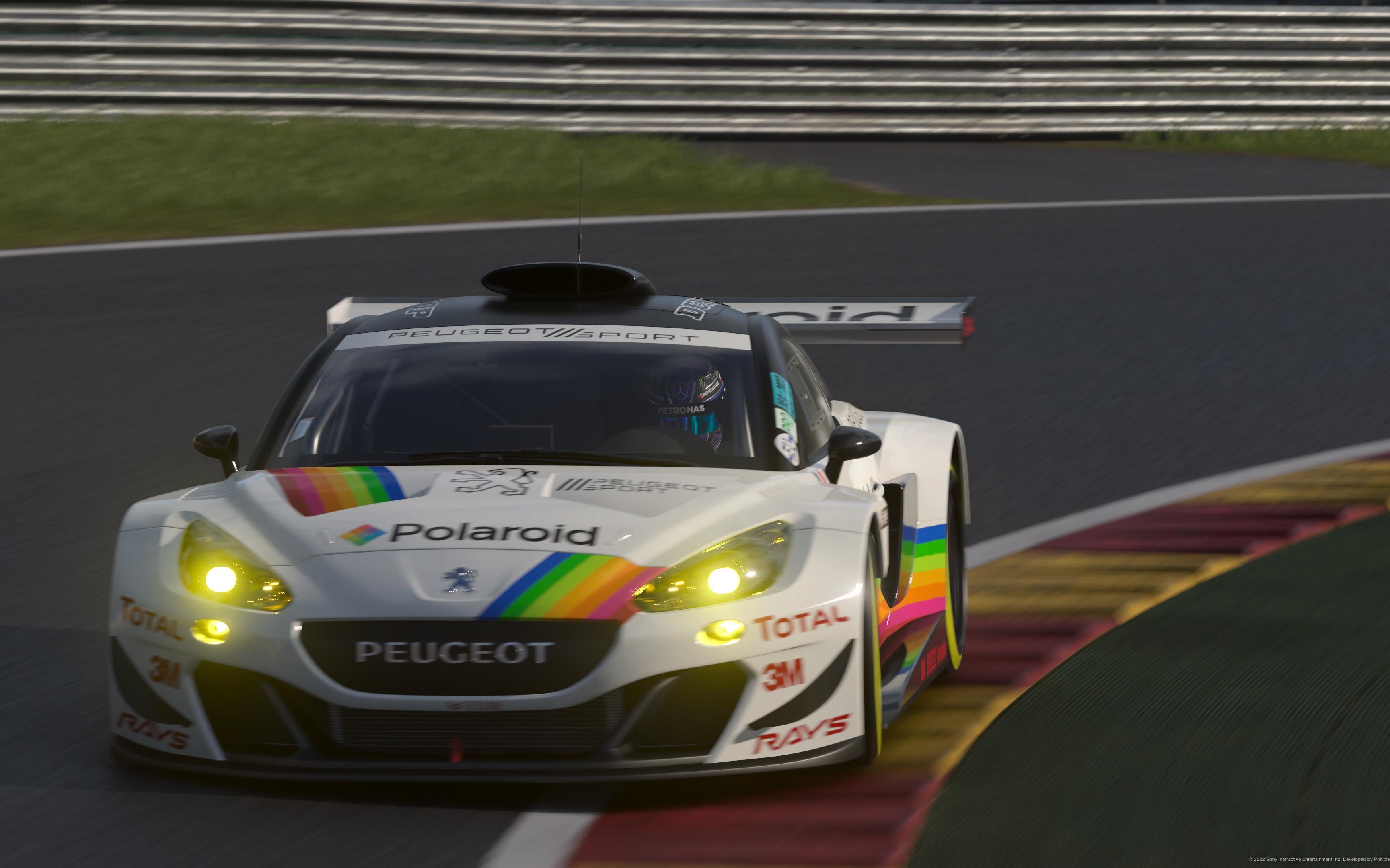 gt赛车7 斯帕资格赛个人记录219.420 标致rcz gr.