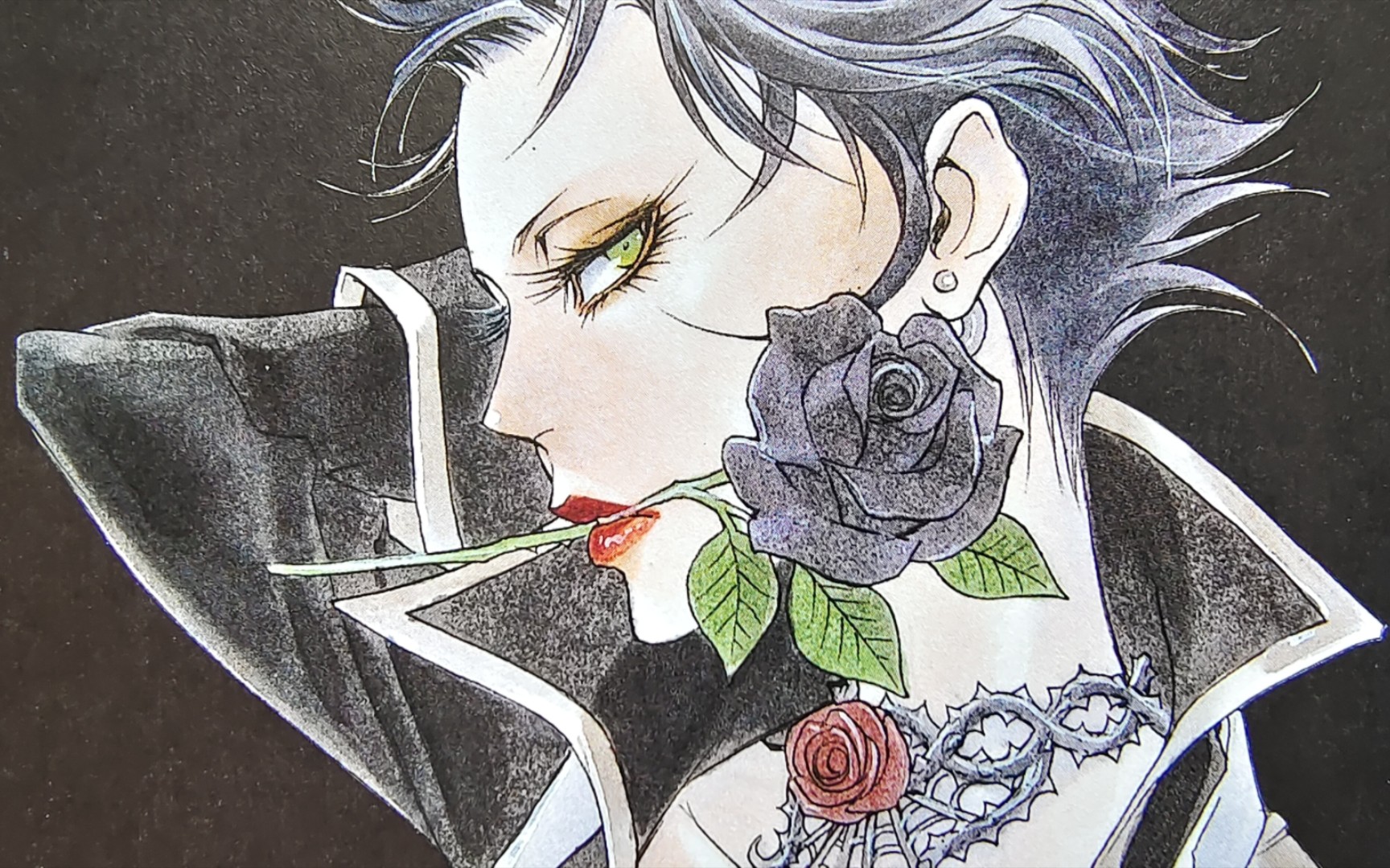 画师"九条清":《圣魔之血》插画(整合重拍 第1期)