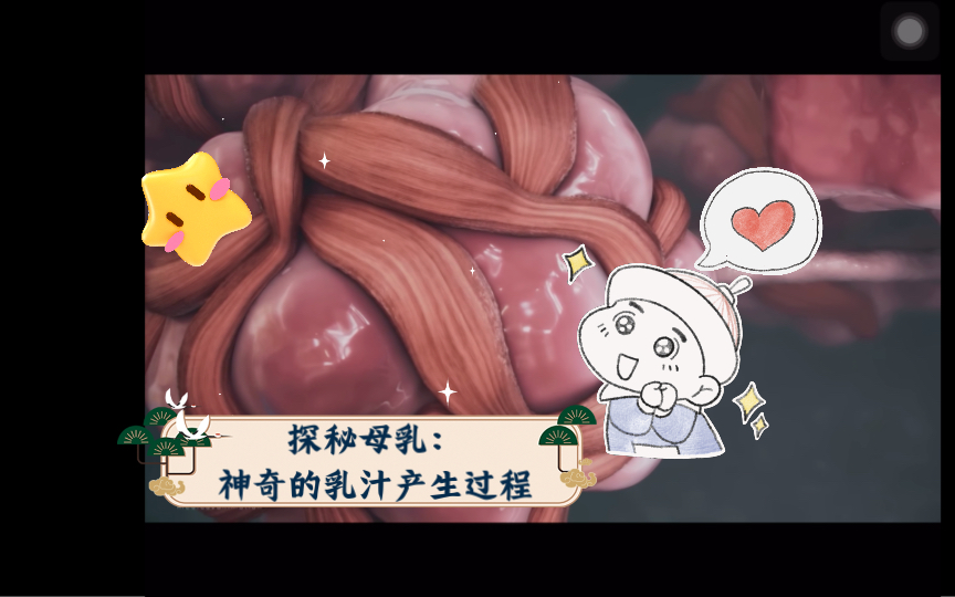 [图]探秘母乳：神奇的乳汁产生过程