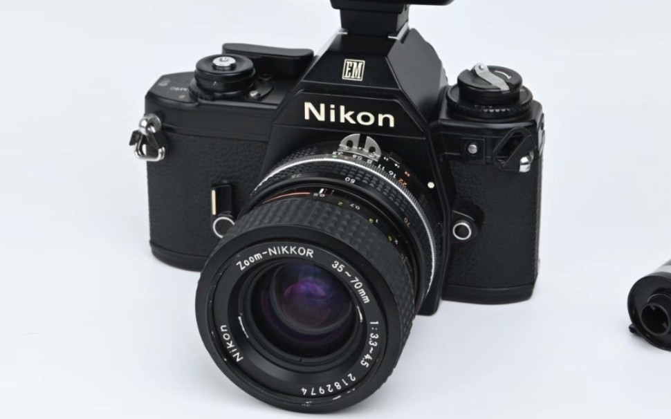 尼康em胶片单反相机发货测试发货,外观功能展示