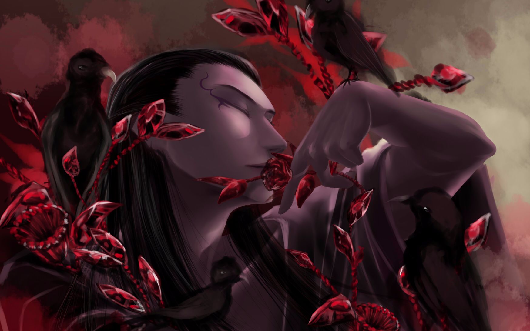 【秦时天九嬴政x墨鸦】剧情向须臾间的浮华,半世尘嚣轻放下_哔哩哔哩