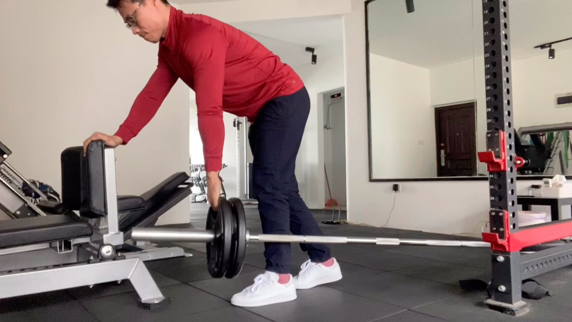 练背日计划 杠铃划船100kg v把划船加至65kg 单臂杠铃划船 引体向上