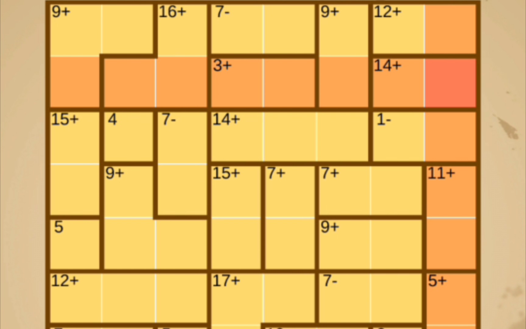 肯肯数独8x8