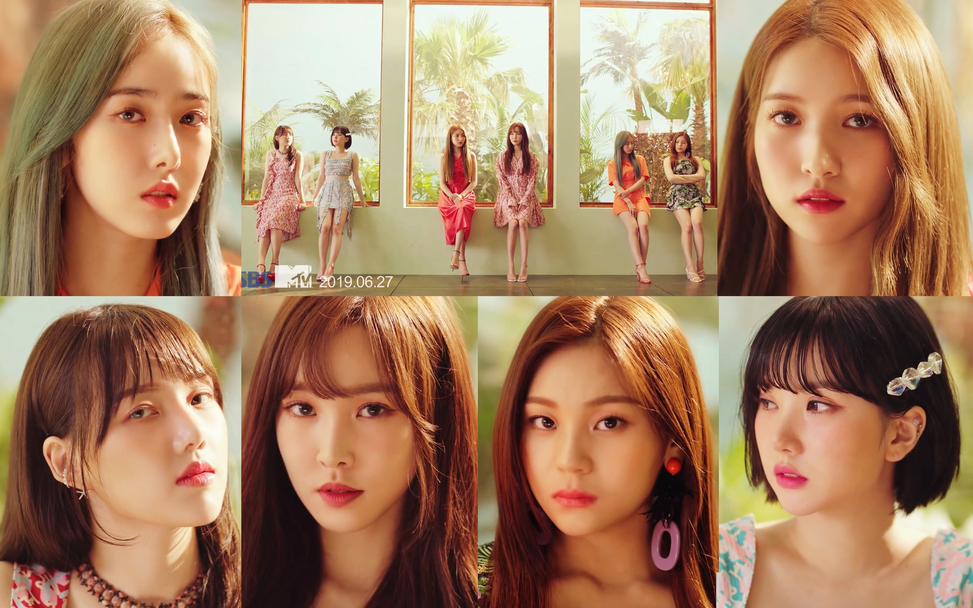 【gfriend】gfriend 回归《fever》热带夜 预告合集