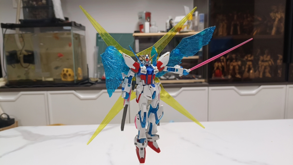 老物新拍——万代hgbf 星际创制强袭 星创强袭rg系统