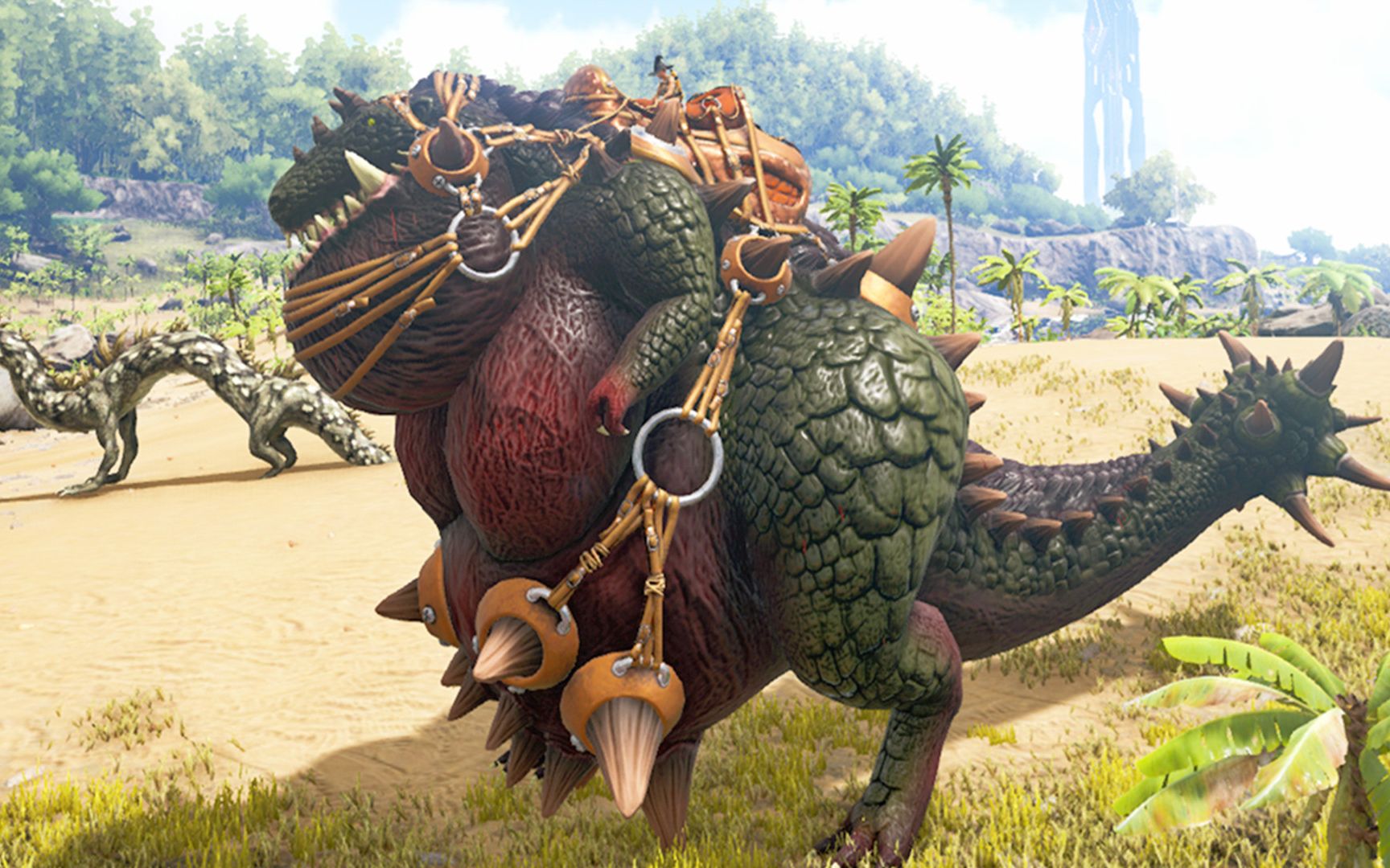 肥肥相扑恐龙这家伙速度真快 方舟:神话演变 第11期