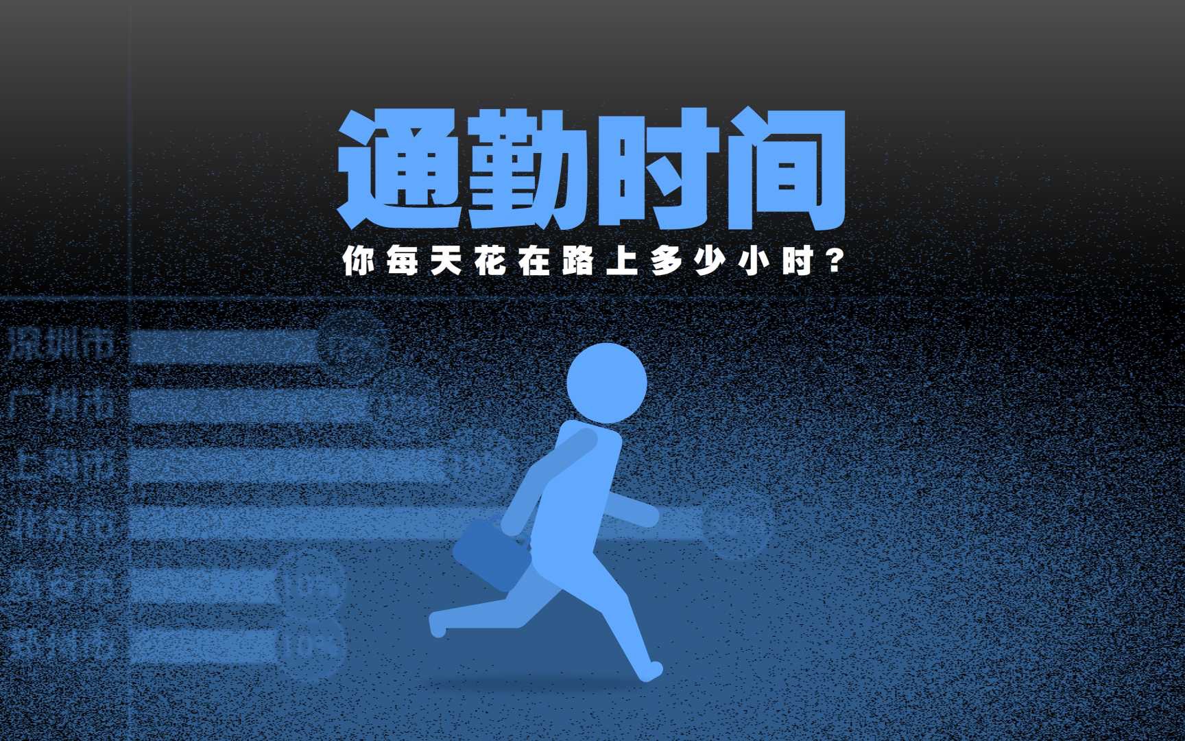 超1400万人每日通勤超1小时:学历、收入、离职率和通勤时间有啥关系?哔哩哔哩bilibili