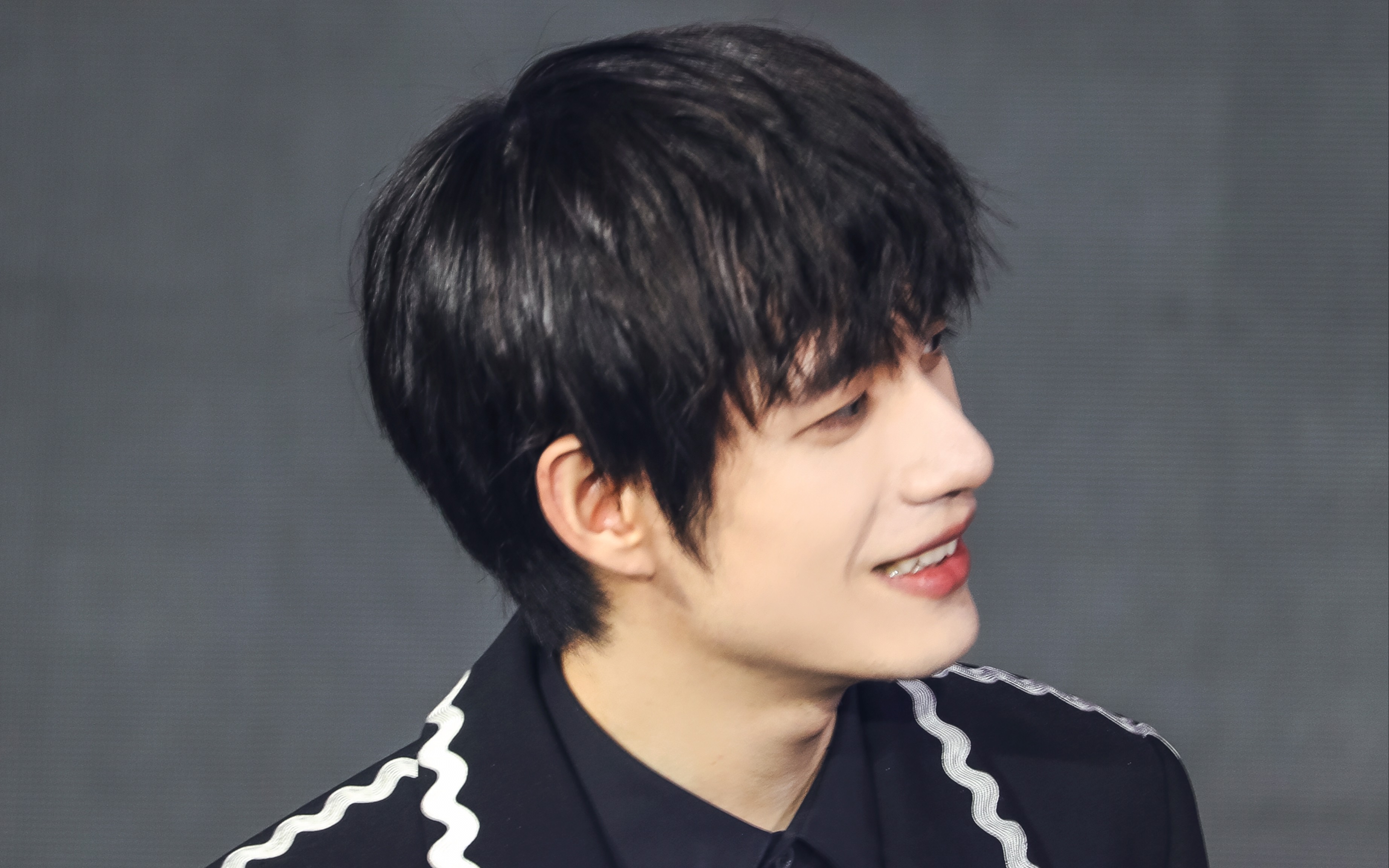 《哈哈哈哈哈》发布会 【张颜齐】笑容合集