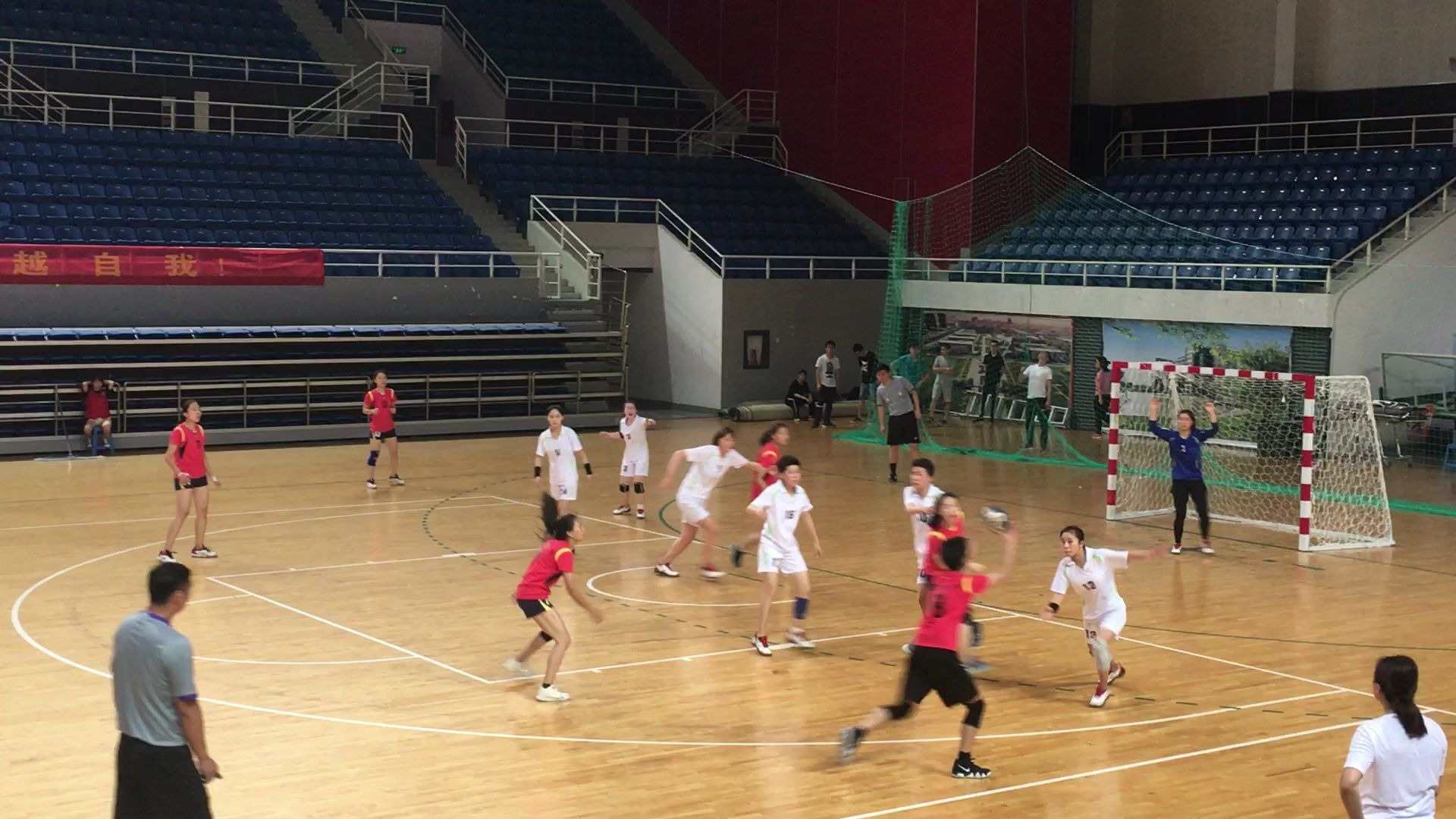 2018年安徽省省运会大学生手球比赛-蚌院vs安财—4