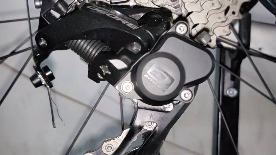 禧玛诺m6000长腿后拨锁死状态变速表现