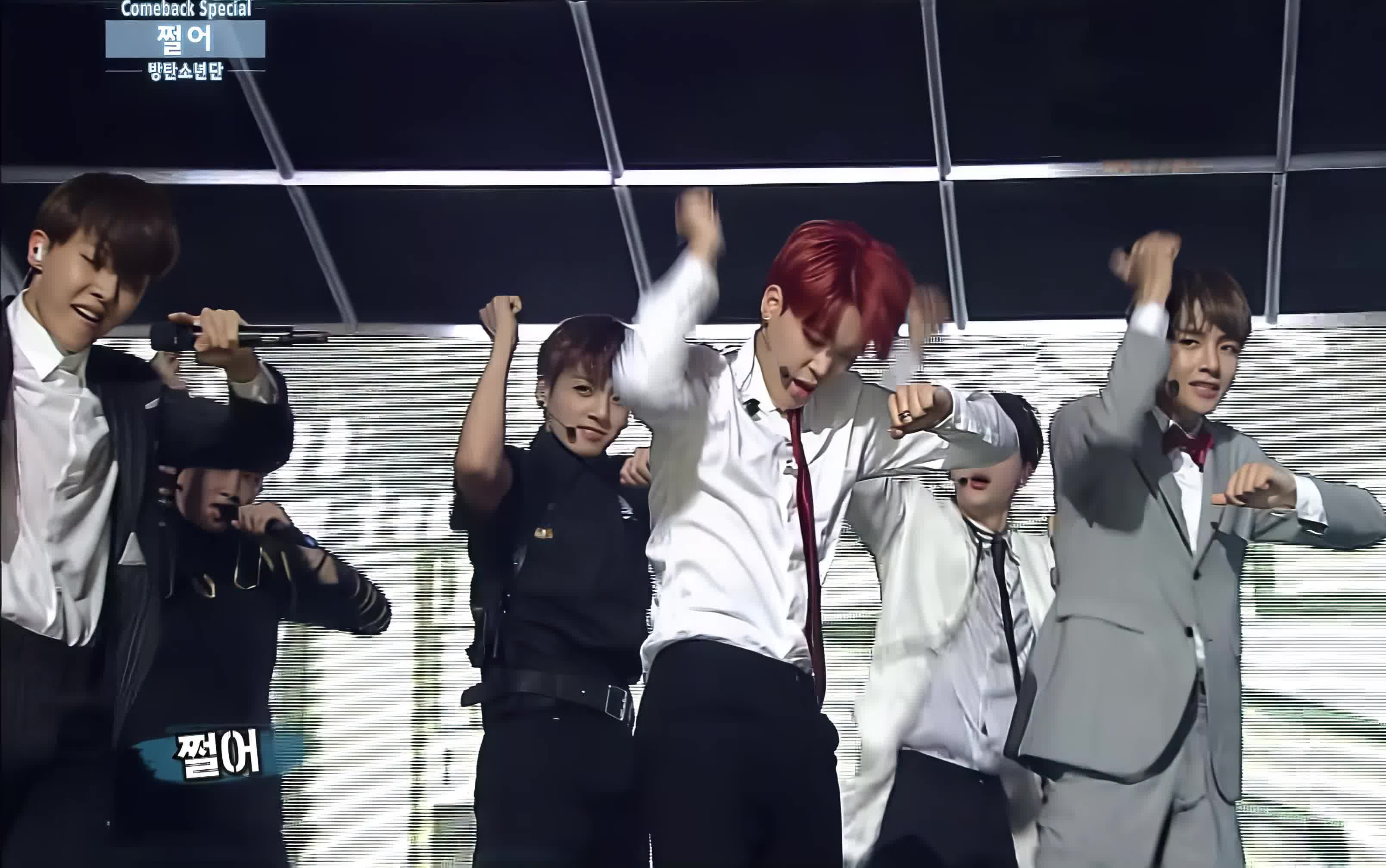 [图]【4K 舞台】BTS《 DOPE 》SBS Inkigayo 20150628