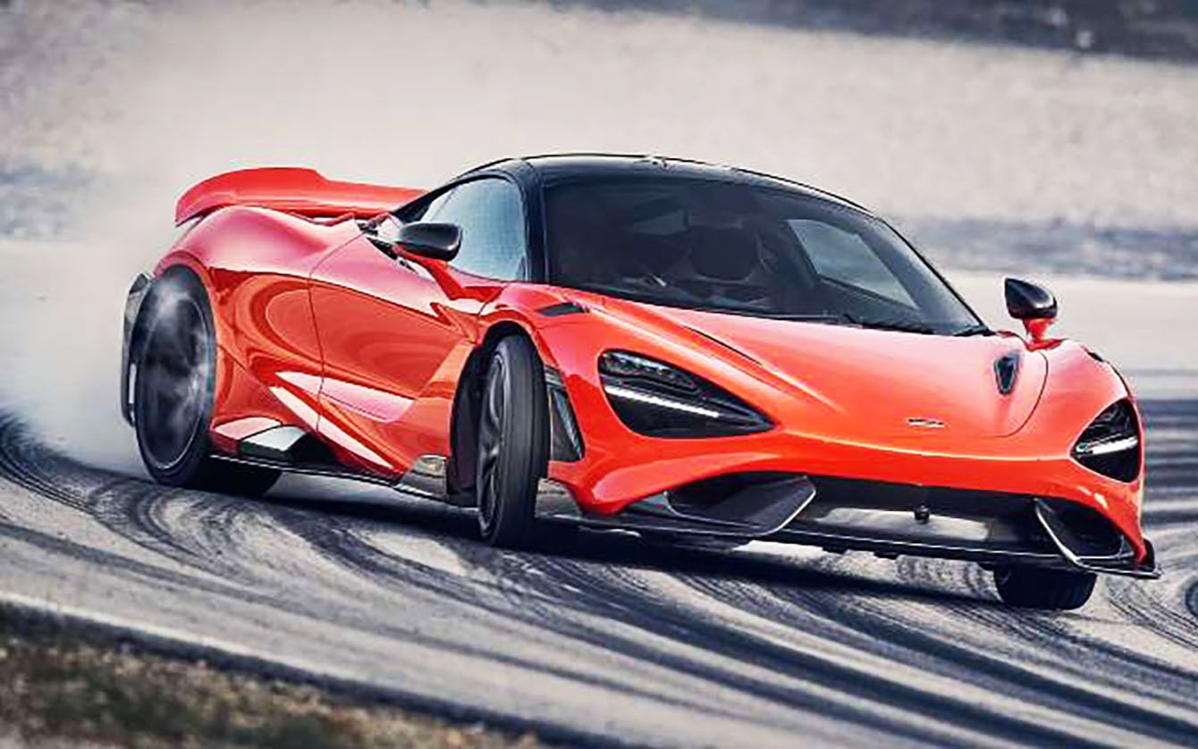 迈凯伦2020款765lt高性能跑车