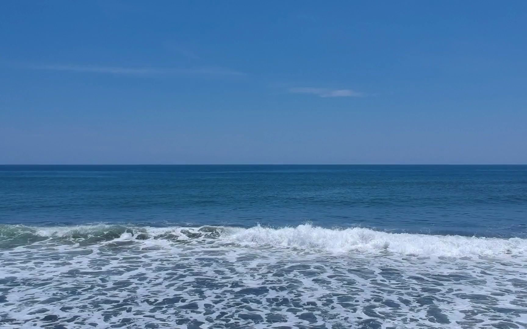 【空镜头】 海滩海浪沙滩海岸线海洋海水 视频素材分享哔哩哔哩bilibili