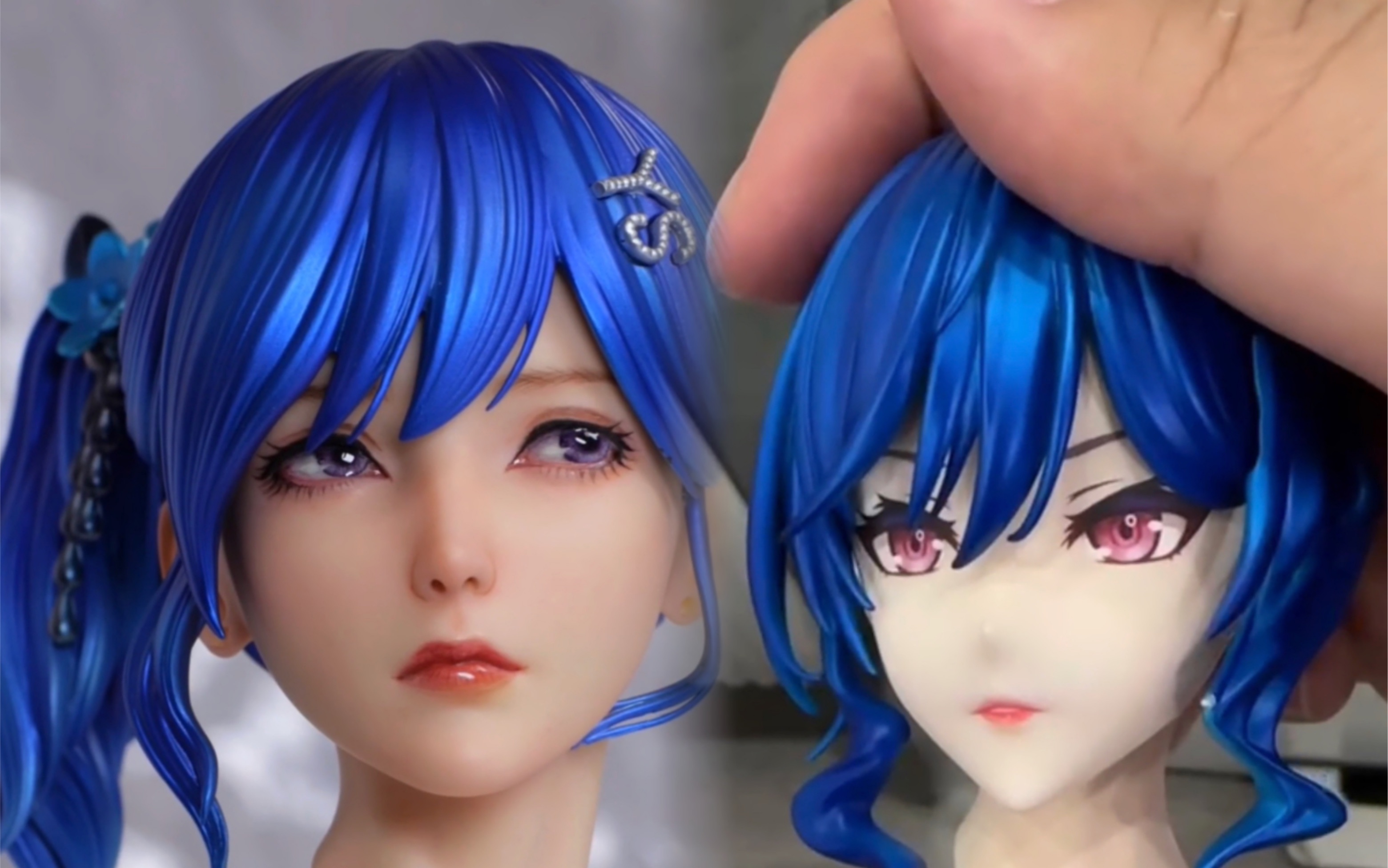 【圣痕sea legend and azur】圣姨大货头雕视频展示(双版本)