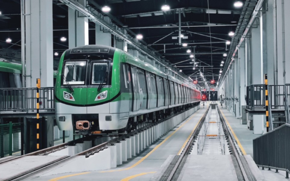 (南京地铁)南京地铁7号线(无人驾驶)007008出尧化门站