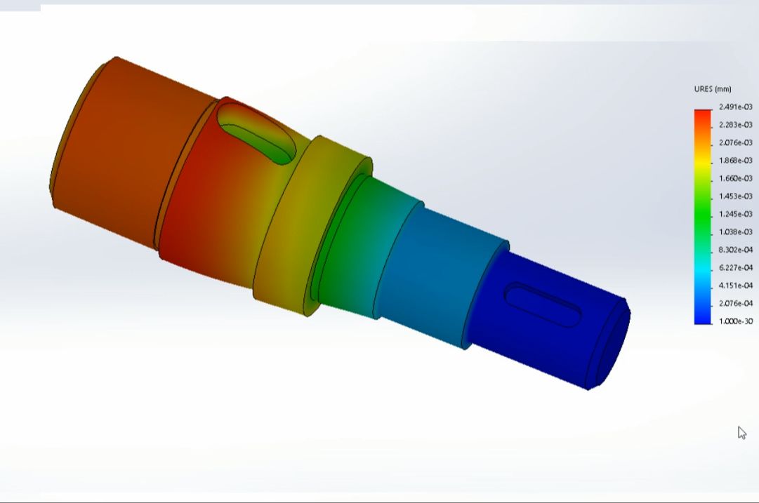 [图]轴类零件应力分析，真的没有想象中那么难