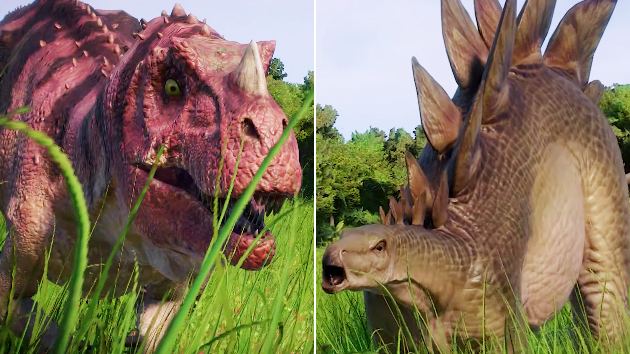 剑龙,角鼻龙 ~ 侏罗纪世界进化 2 代