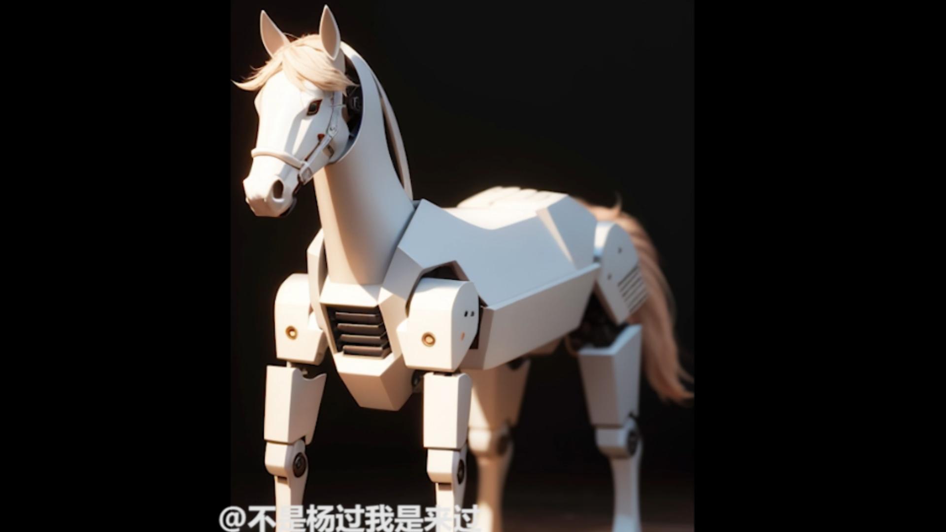 【ai绘画】机器马 【第015期】