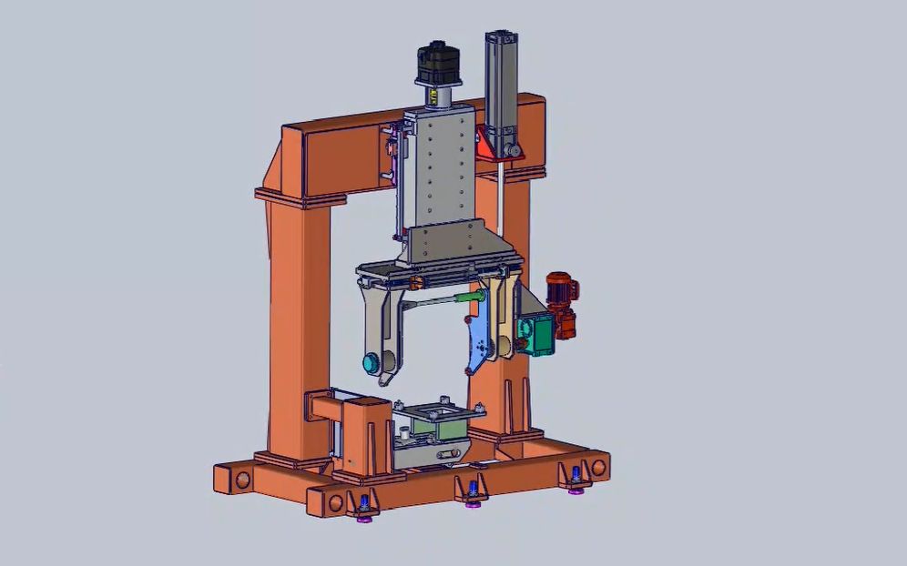 SolidWorks 非标自动化教程:发动机翻转工装设计平衡机构的设计哔哩哔哩bilibili