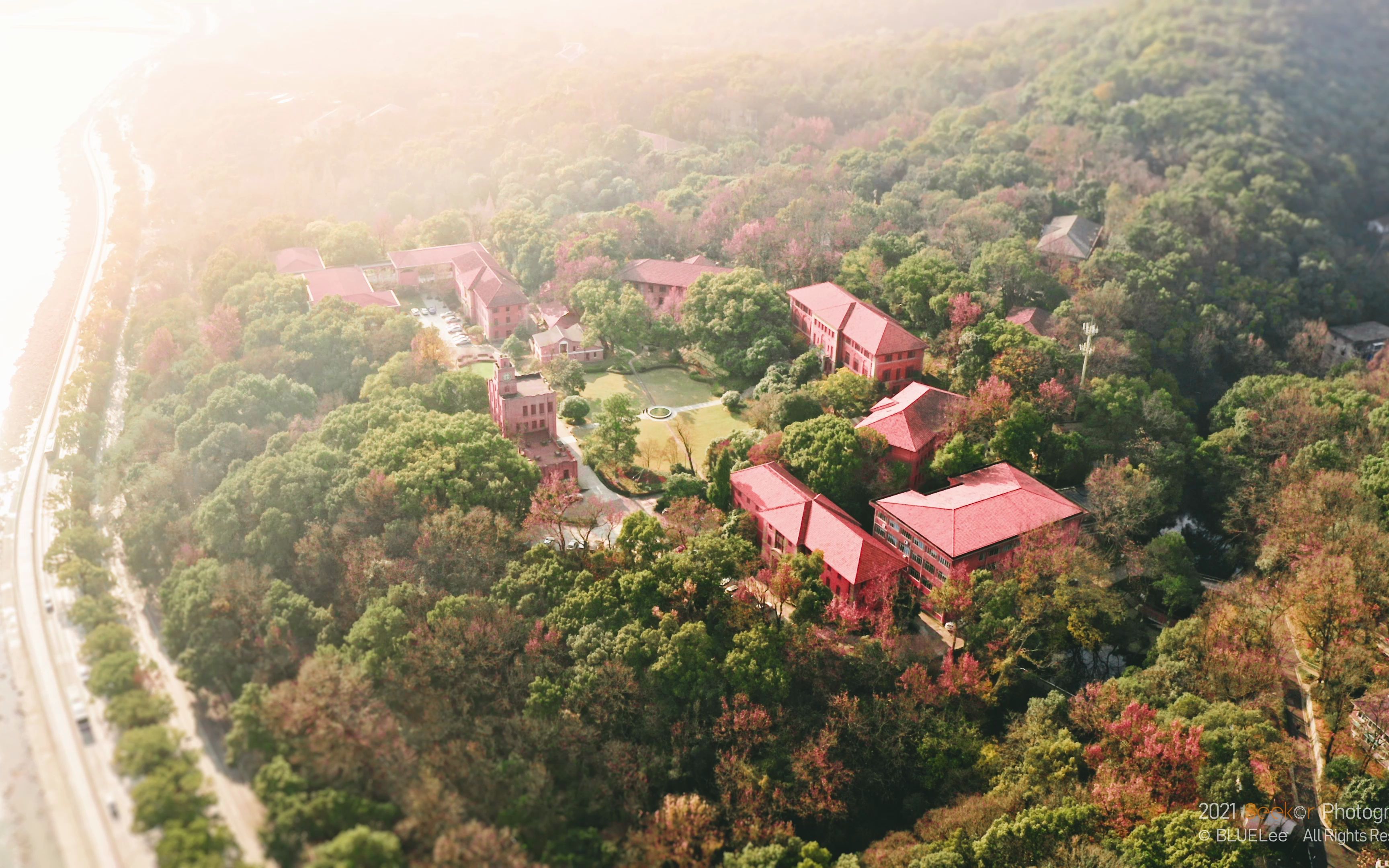 航拍浙大之江校区