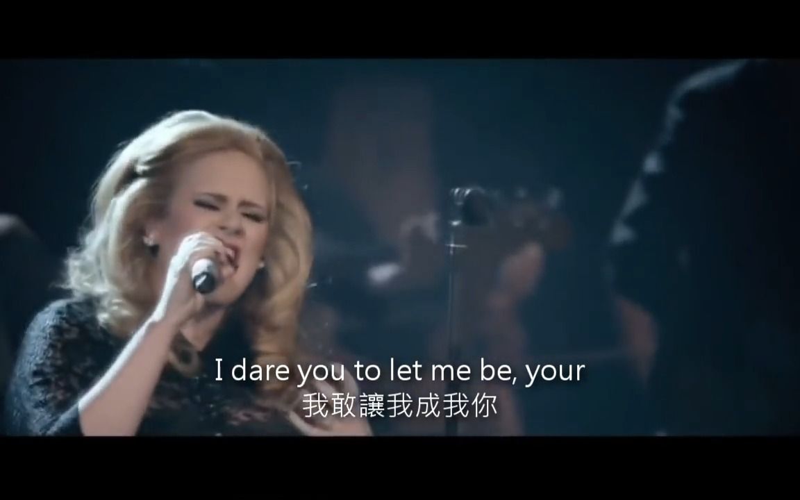 Adele 阿黛尔  One And Only 唯一的爱 (Live at The Royal Albert Hall) 中文字幕哔哩哔哩bilibili