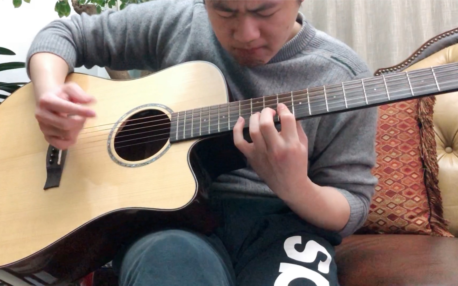 careless whisper(无心快语)指弹吉他练习