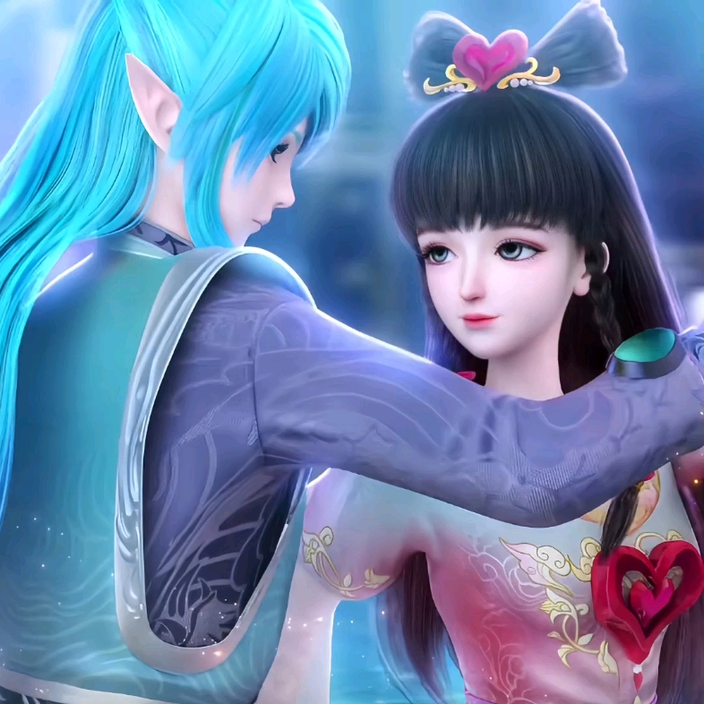 精灵梦叶罗丽——水默cp