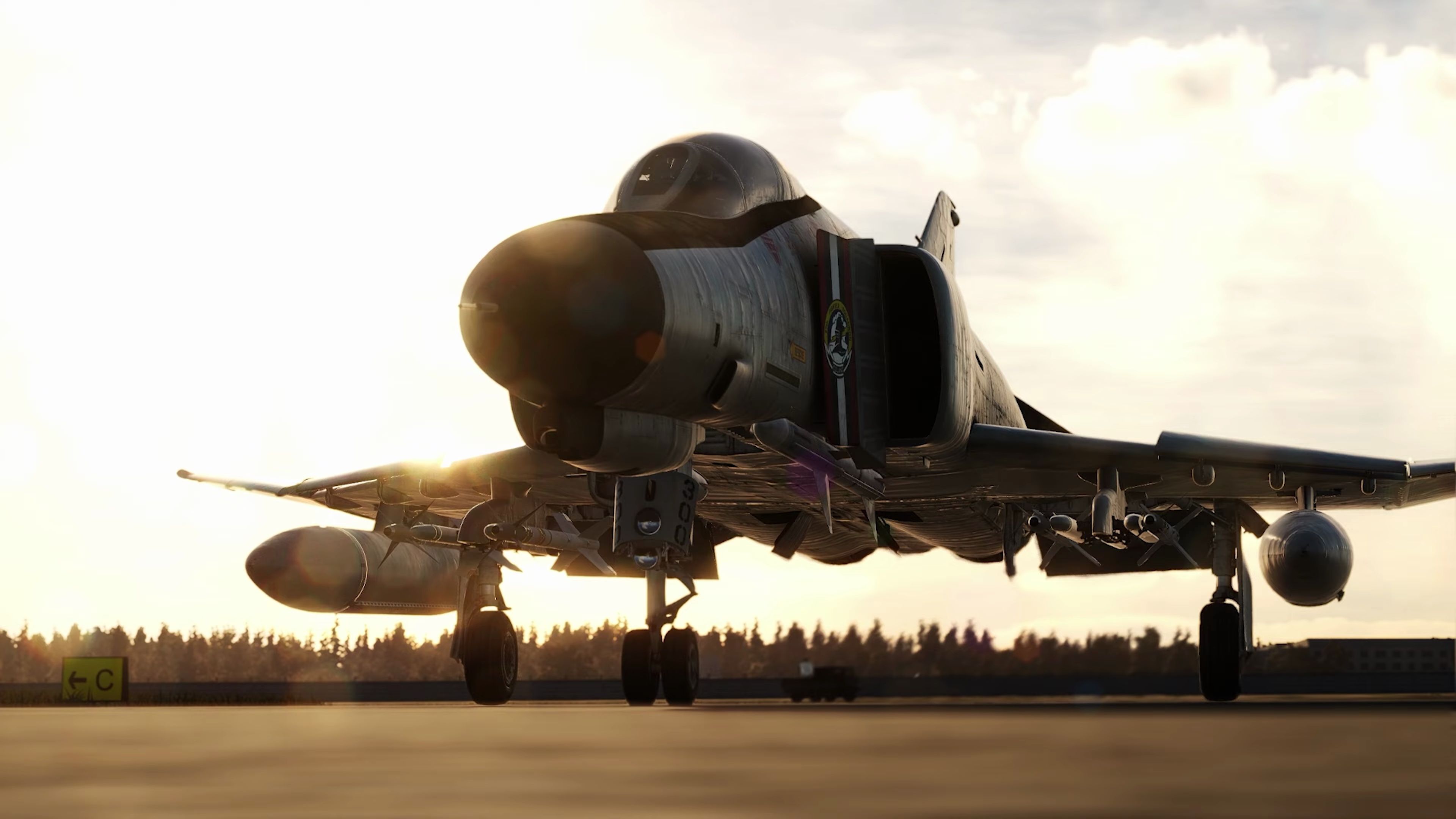 dcs heatblur f-4e 鬼怪式战斗机 预览版空战演示 f-4e vs mig-21(4k