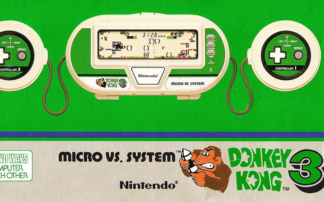 [图]Game&Watch - 大金刚3 Donkey Kong 3