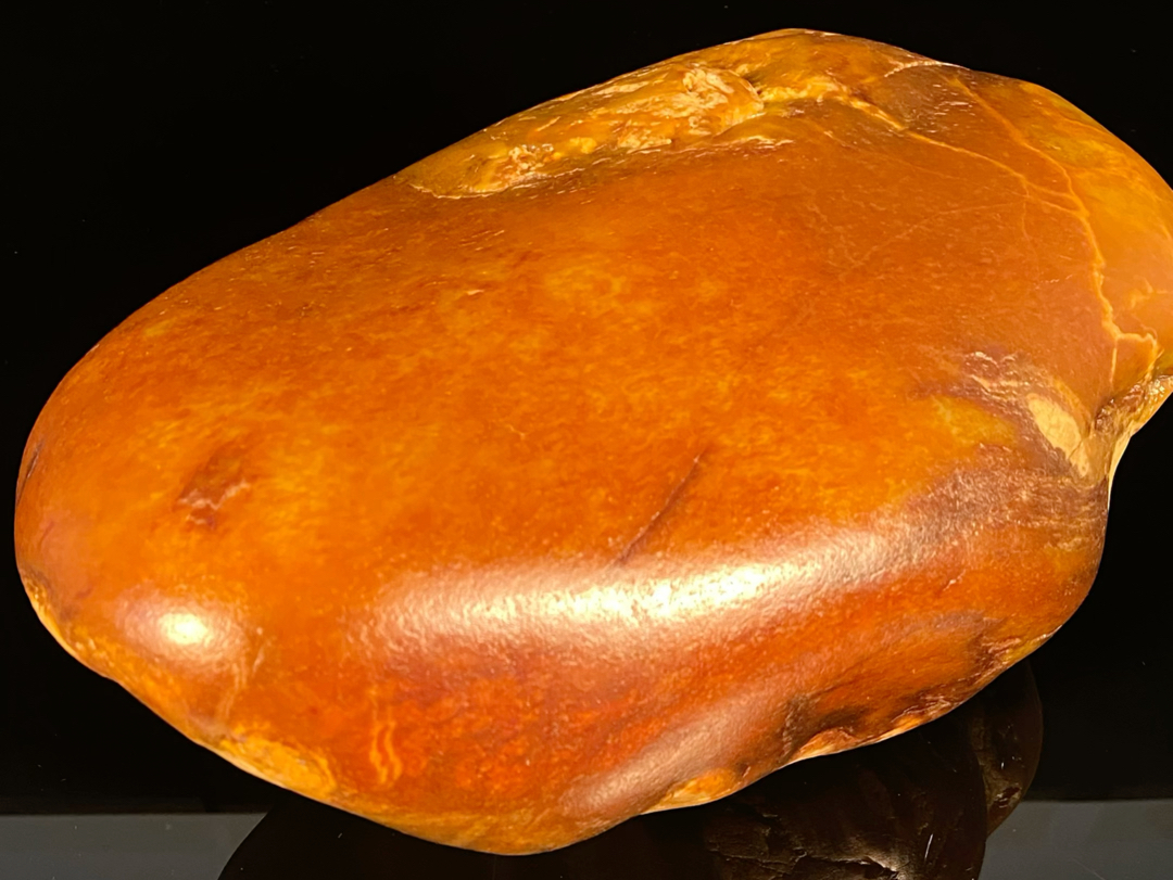 回购和田玉大红皮籽料原石