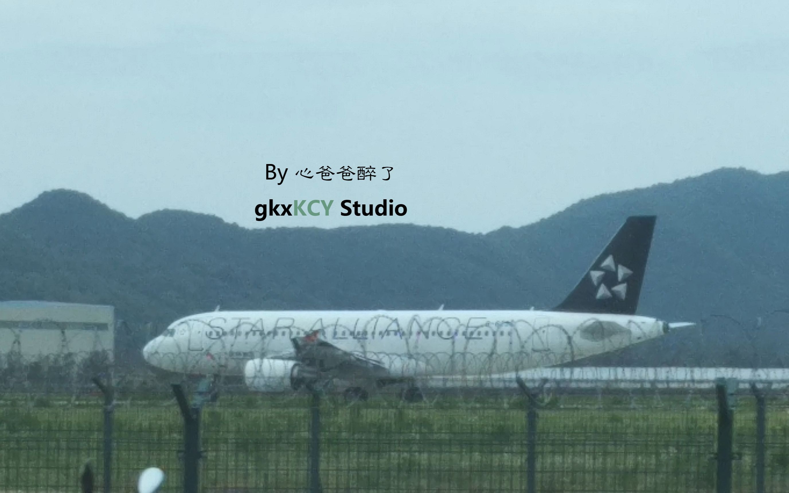 深圳航空“星空联盟”号空客A320飞机降落舟山普陀山机场录像哔哩哔哩bilibili