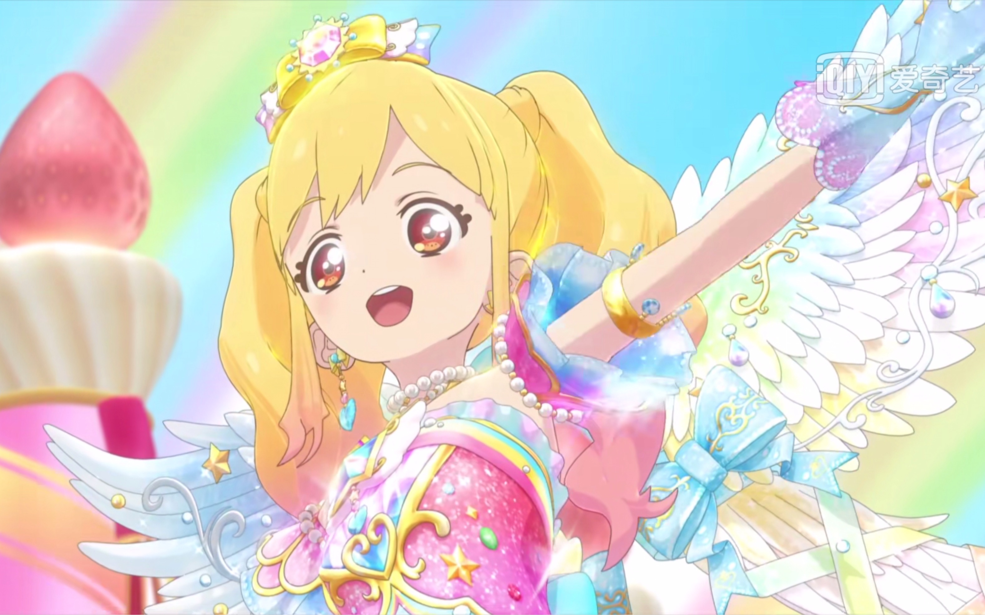 【aikatsu stars】虹野梦礼服星之翼