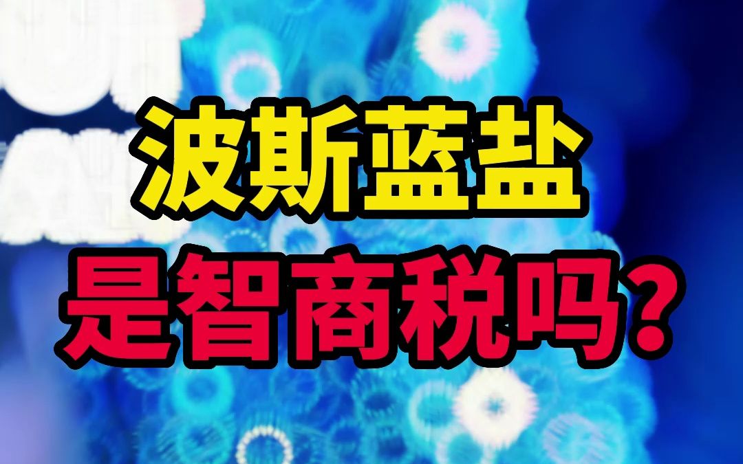 波斯蓝盐是智商税吗?一口气了解所有常见食盐之波斯蓝盐哔哩哔哩bilibili