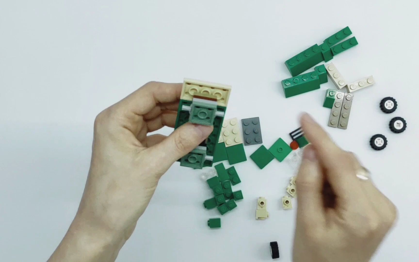 乐高10717/11717拼搭:小汽车_哔哩哔哩_bilibili