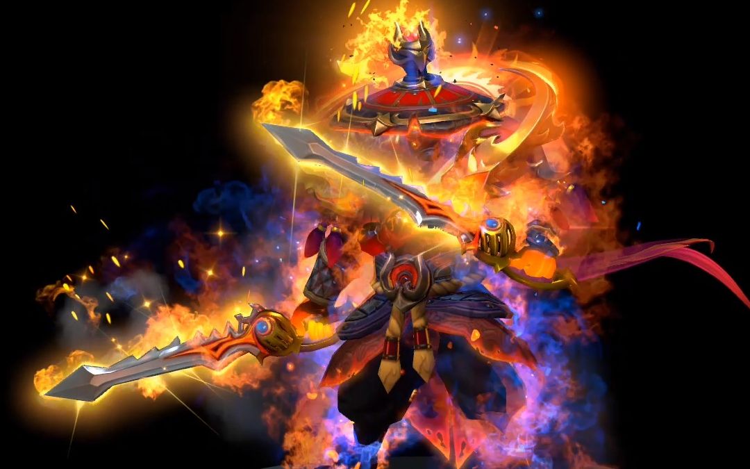 07.25dota2mod灰烬之灵全饰品展示搭配林克小屋