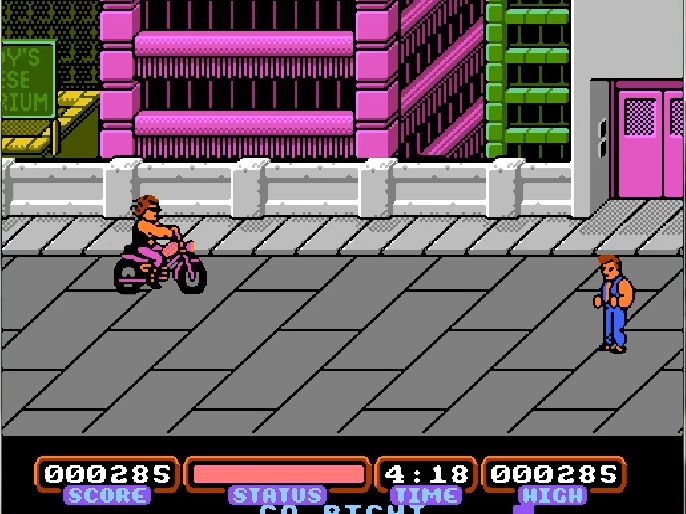 fc双截龙4(大部分攻击不掉血)一命通关