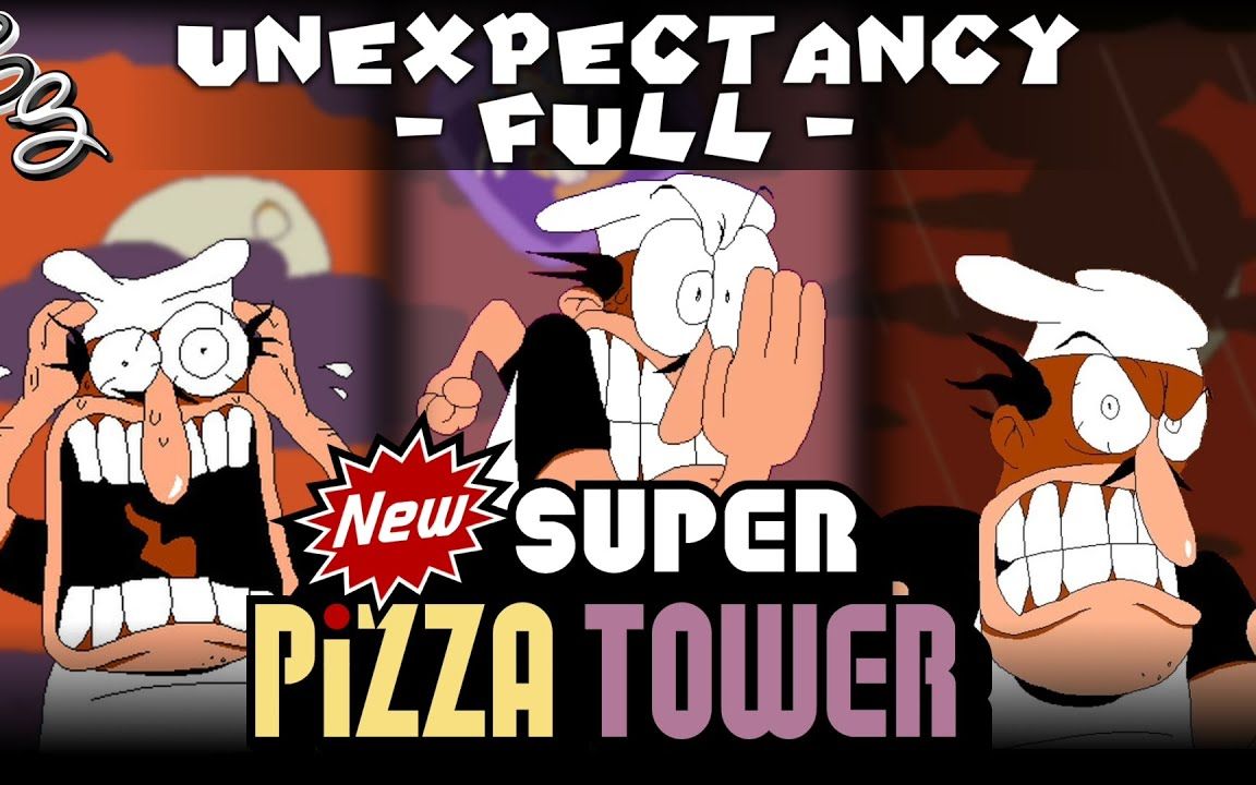 [图][Pizza Tower]Unexpectancy, 1 through 3但是新超级马里奥兄弟混音