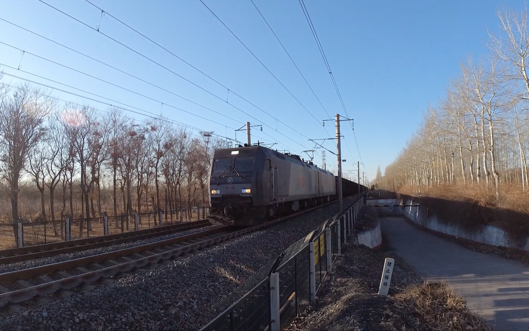 数数大秦铁路20分钟能过几列火车?(无剪辑留念用)