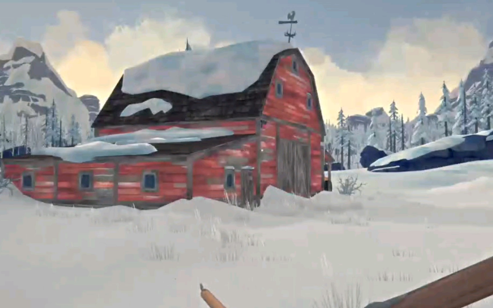 漫漫长夜探索怡人山谷两个贮藏点已建立