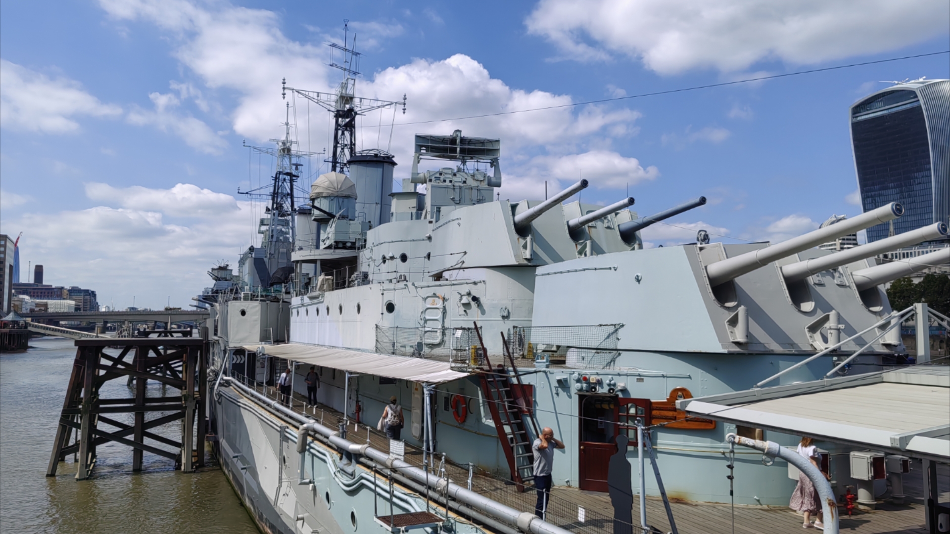 贝尔法斯特号belfast帝国战争博物馆参观