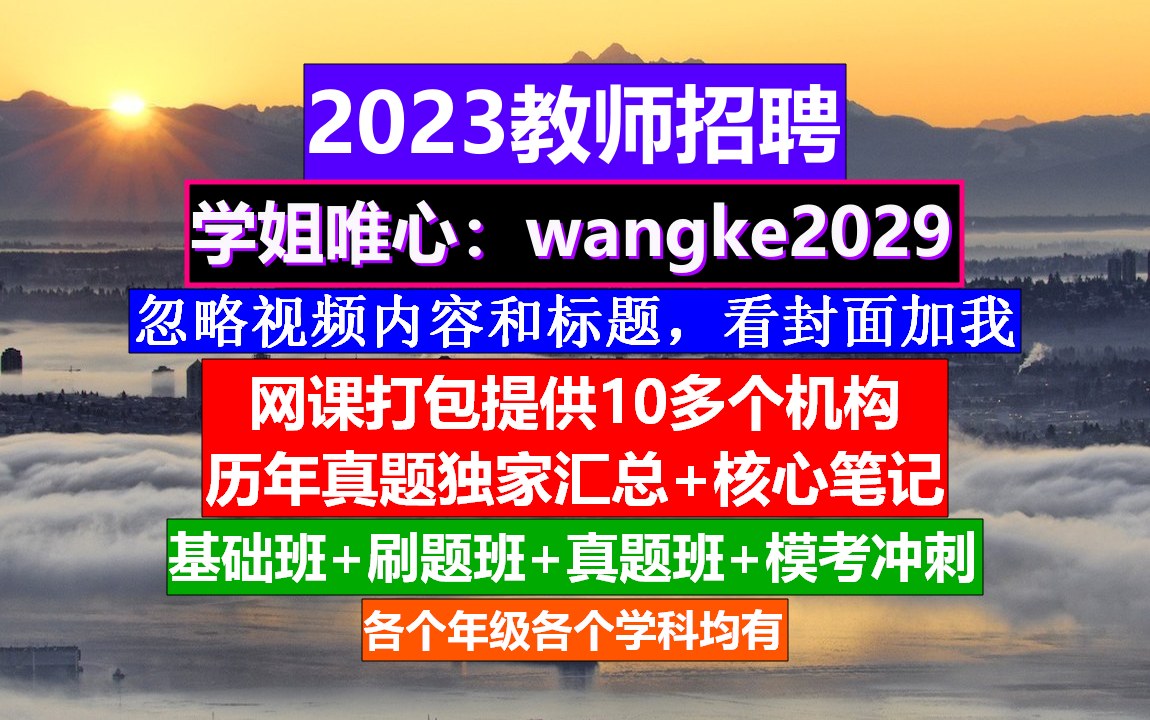 教师招聘公共基础知识,教师考核表度个人总结,教师考编网课哔哩哔哩bilibili