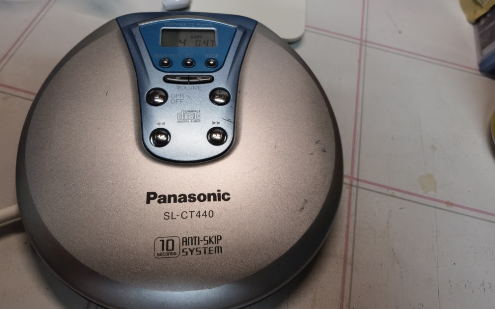 拆箱古早cd机cd随身听型号松下slct440适合想要买类似产品的姐妹们