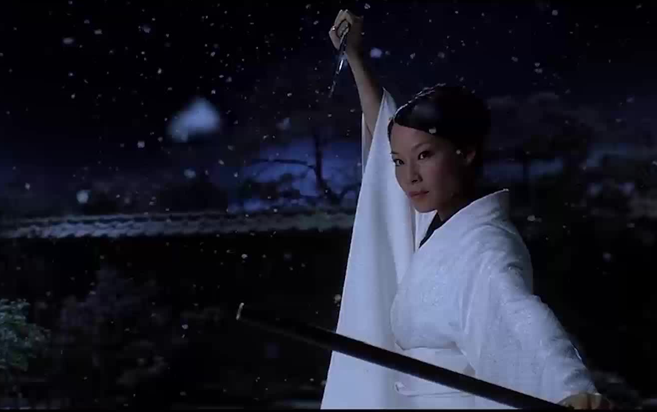 《杀死比尔》经典雪地大战,完美阐释暴力美学