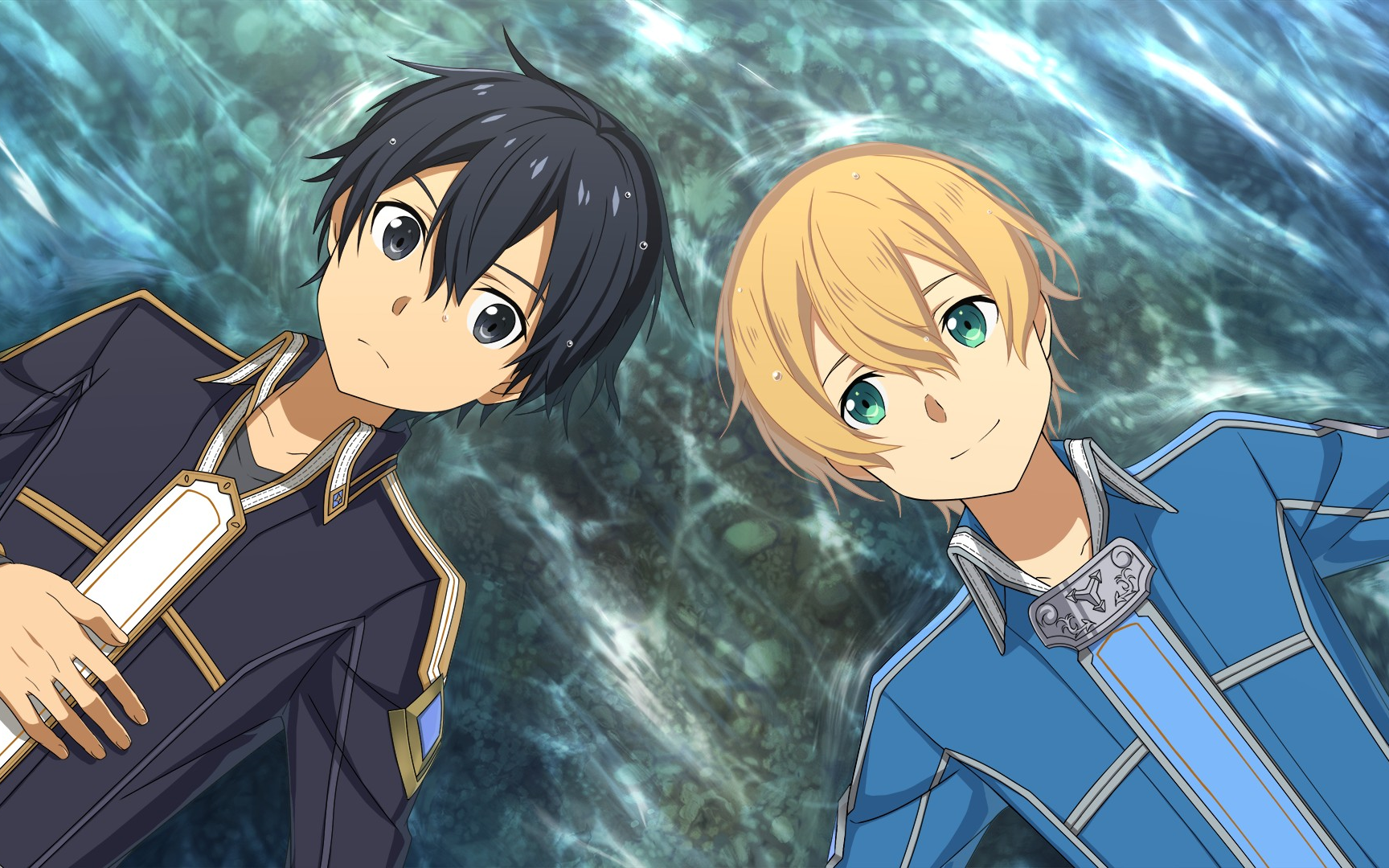 《刀剑神域》尤吉欧:有你在身边真是太好了 桐人_哔哩哔哩 (゜-゜)つ