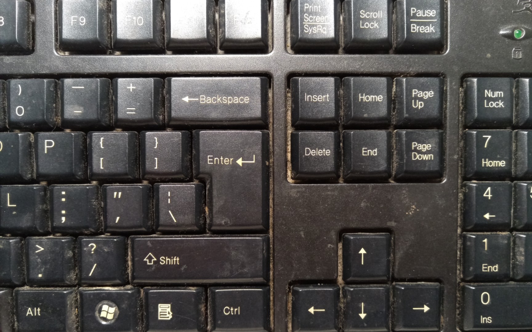 家里翻出来的十年老键盘,都打包浆了