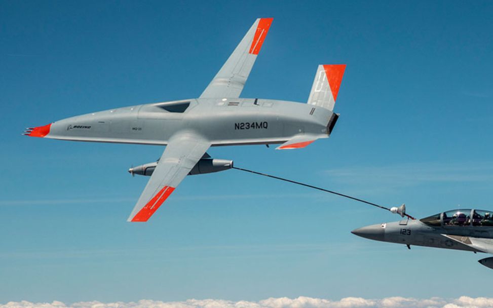 【美国海军】mq-25 美国海军新一代无人空中加油机