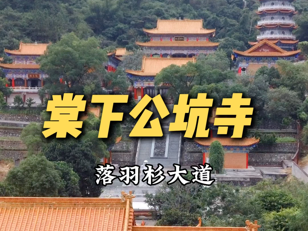 江门棠下公坑寺,你来过没有?哔哩哔哩bilibili