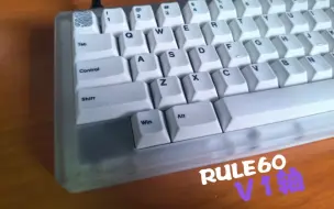 Download Video: Top &gas双结构的亚克力套件!Rule60 Hhkb+V1轴 打字音