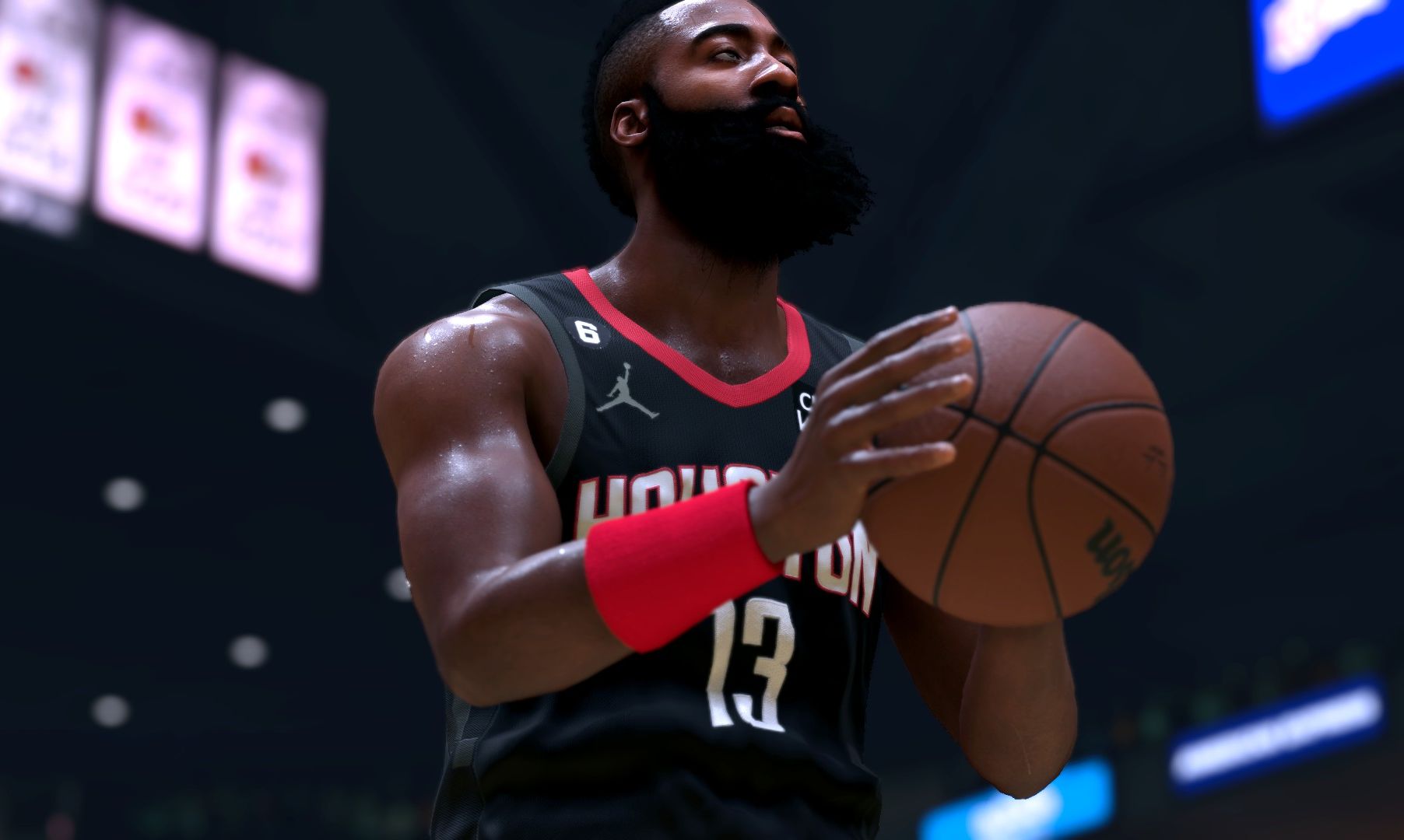 nba2k21哈登模板图片